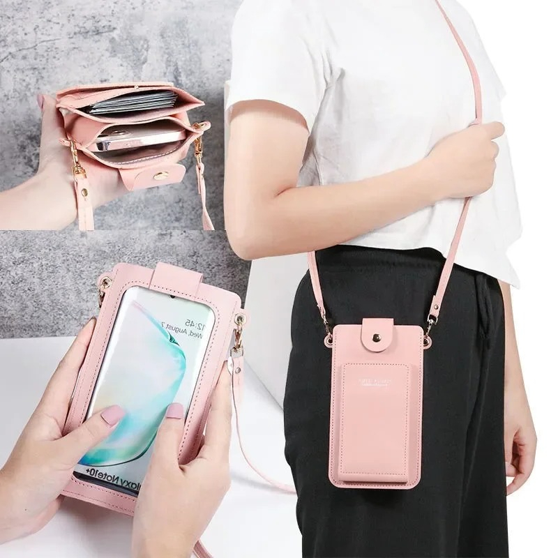 Crossbody Mobile Phone Bag for - огляд і ціна Women Bags Leather