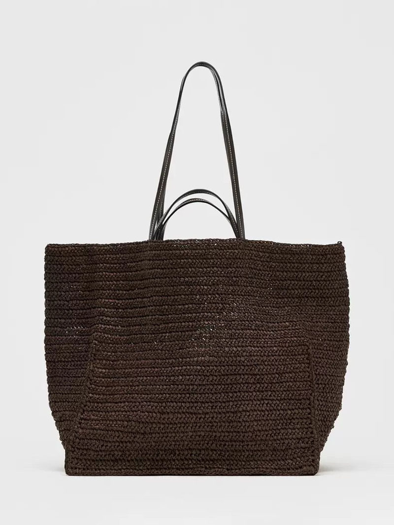 Women Shouder Bohemian Straw U - огляд і ціна Crochet Market Bag