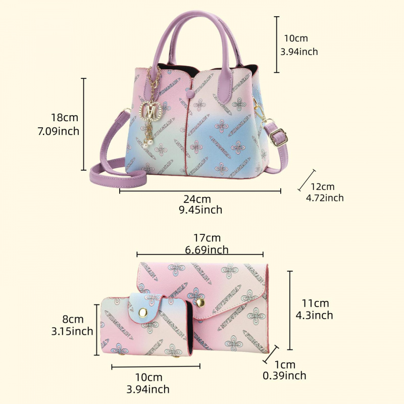 Gradient Women's Three-piece S - огляд і ціна Women'S Crossbody Bags