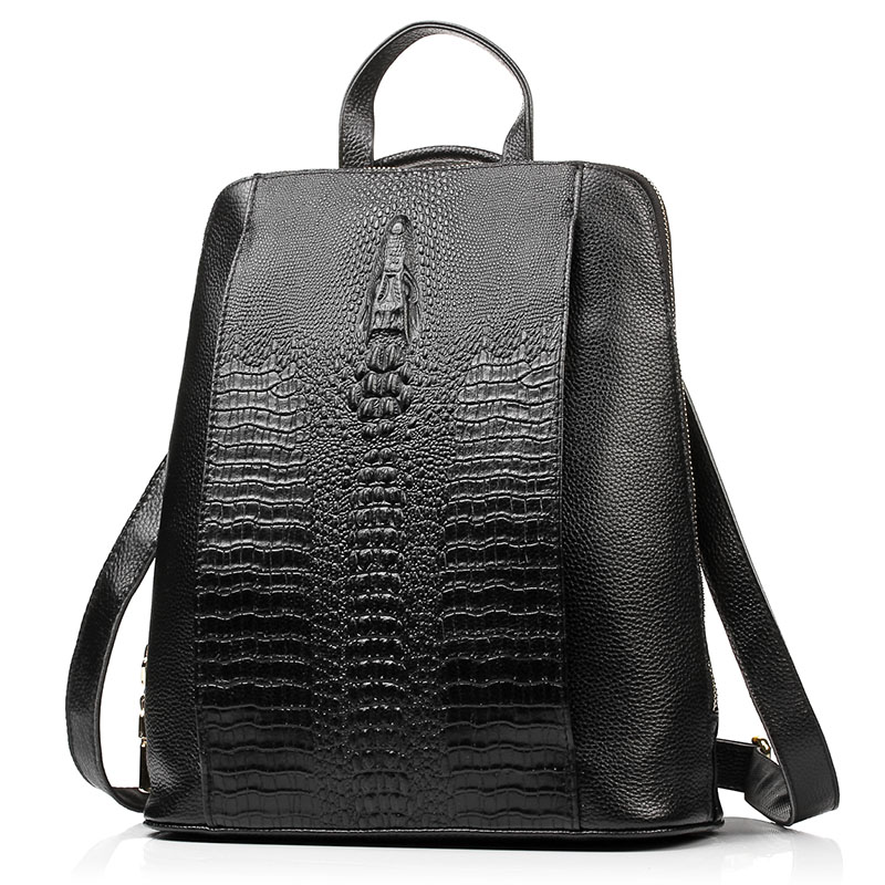 Zency Women's Crocodile Leathe - огляд і ціна Women Bags Work