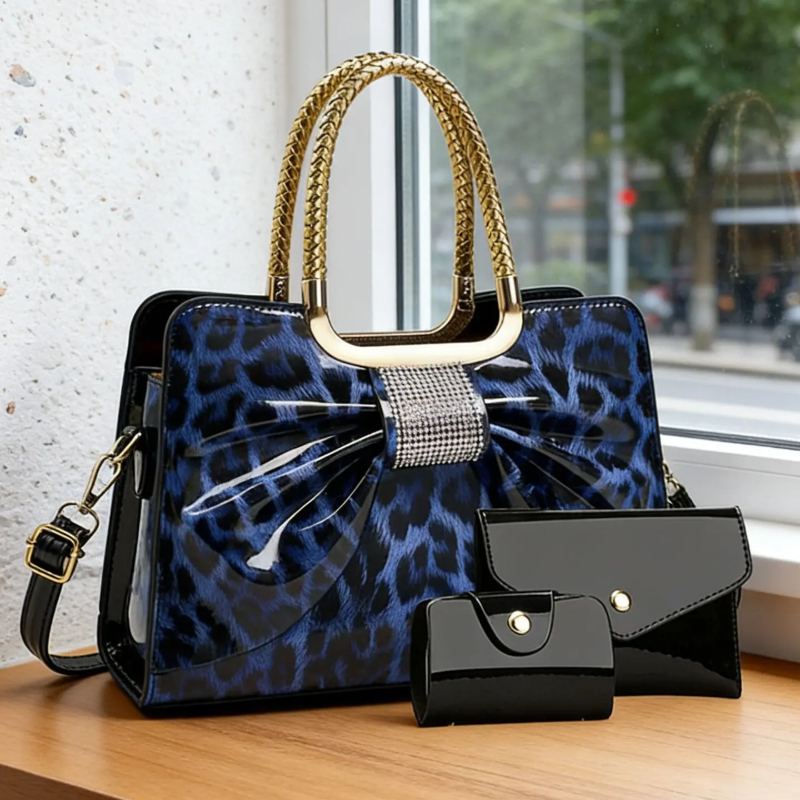 Butterfly Knot Leopard Print W - огляд і ціна Women'S Crossbody Bags